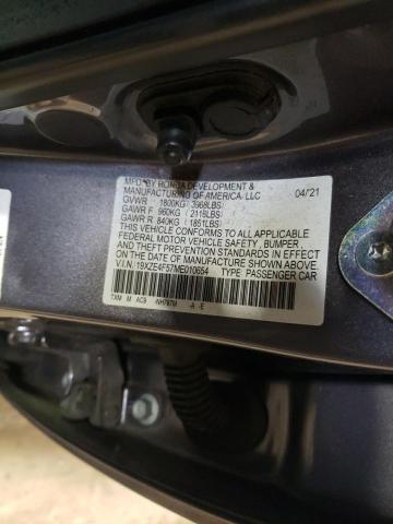 VIN 19XZE4F57ME010654 2021 Honda Insight, EX no.12