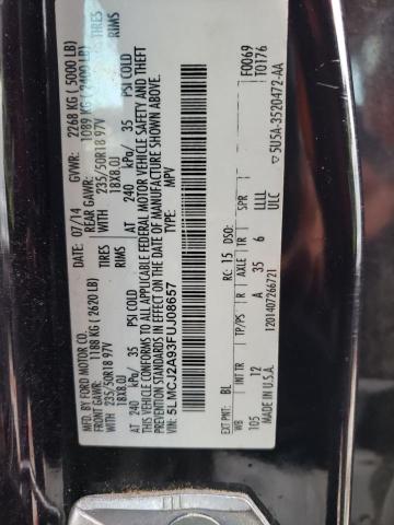 2015 LINCOLN MKC 5LMCJ2A93FUJ08657