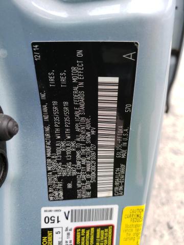 2015 TOYOTA SIENNA XLE - 5TDDK3DC2FS097127