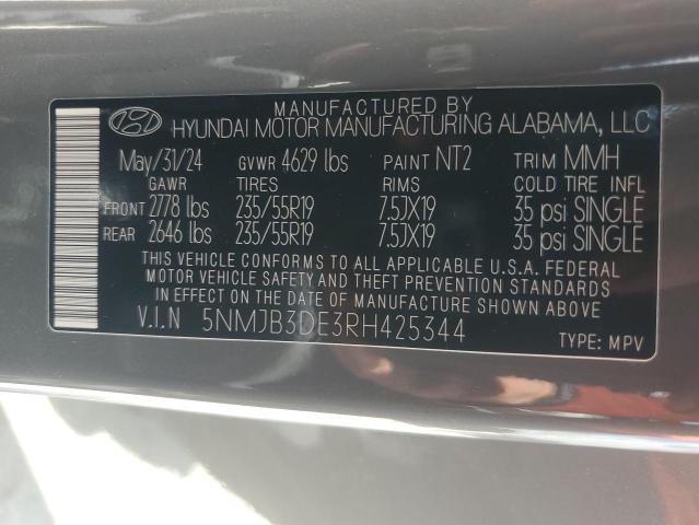 2024 HYUNDAI TUCSON SEL - 5NMJB3DE3RH425344