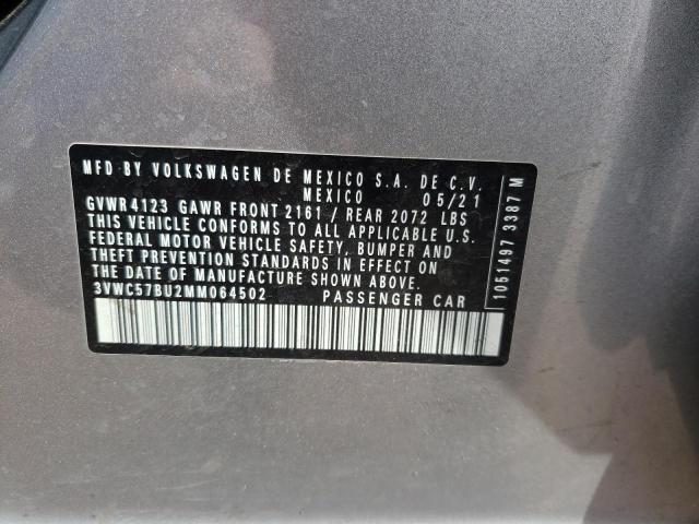 2021 VOLKSWAGEN JETTA S - 3VWC57BU2MM064502