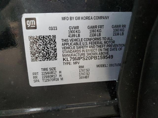 2023 CHEVROLET TRAILBLAZE - KL79MPS20PB159549