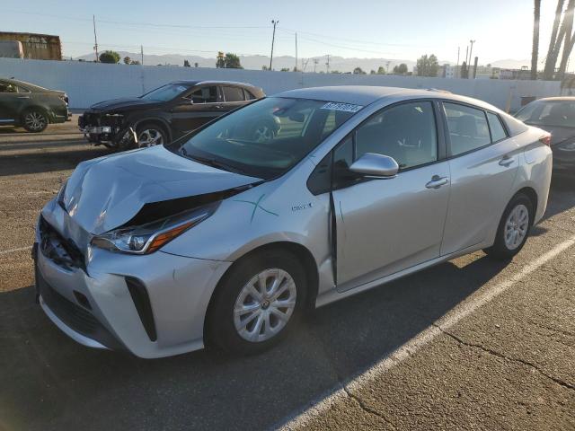 TOYOTA PRIUS NIGH 2022 silver  hybrid engine JTDKAMFU1N3177542 photo #1