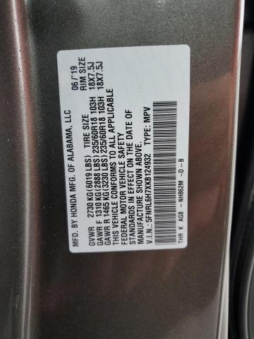 2019 HONDA ODYSSEY EX - 5FNRL6H7XKB124932