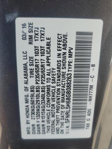 2016 HONDA ODYSSEY EX - 5FNRL5H68GB088263