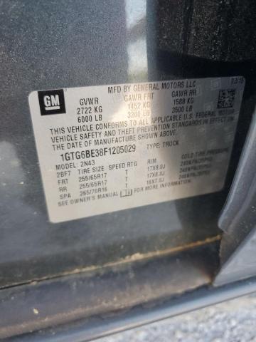 2015 GMC CANYON SLE - 1GTG6BE38F1205029
