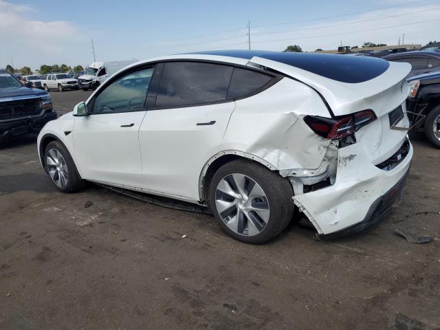 TESLA MODEL Y 2021 white  electric 5YJYGAEE4MF231421 photo #3