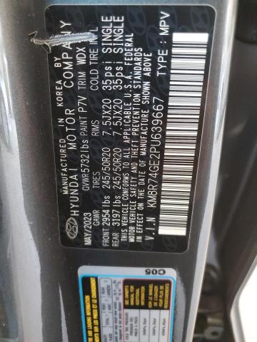 2023 HYUNDAI PALISADE C - KM8R74GE2PU639667