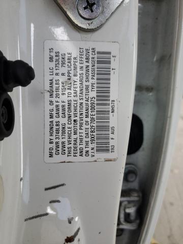 2015 HONDA CIVIC SE 19XFB2F70FE100975