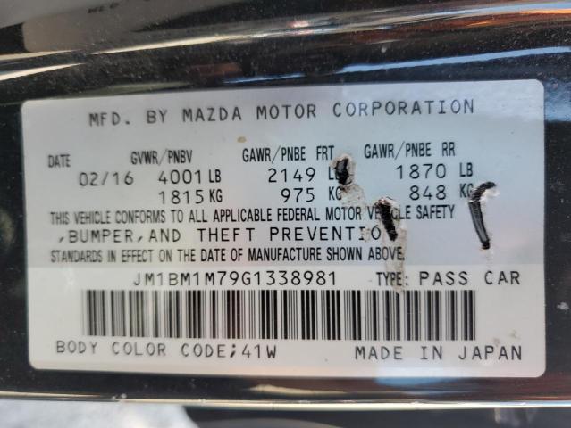 2016 MAZDA 3 TOURING - JM1BM1M79G1338981