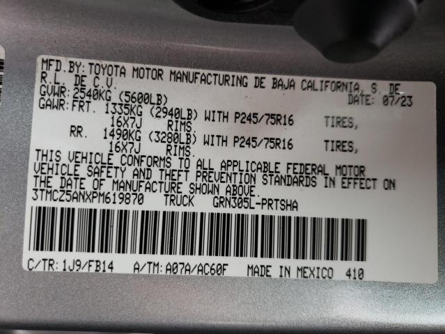 2023 TOYOTA TACOMA DOU - 3TMCZ5ANXPM619870