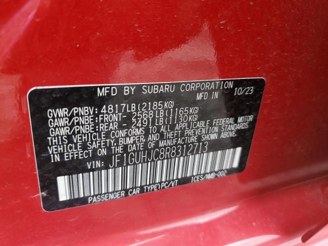 2024 SUBARU IMPREZA RS JF1GUHJC8R8312713