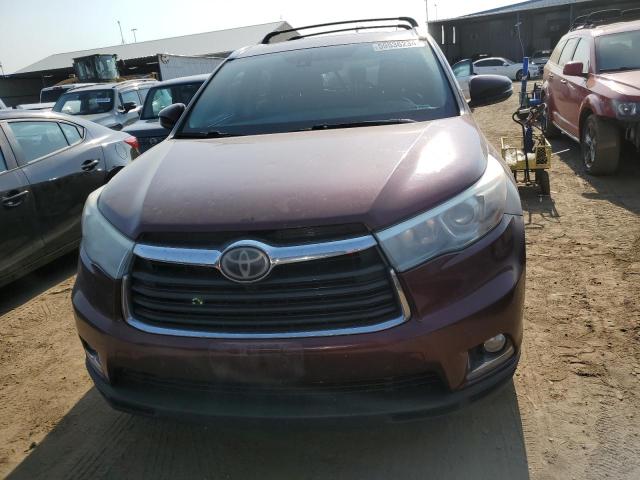 VIN 5TDDKRFH2ES008893 2014 Toyota Highlander, Limited no.5