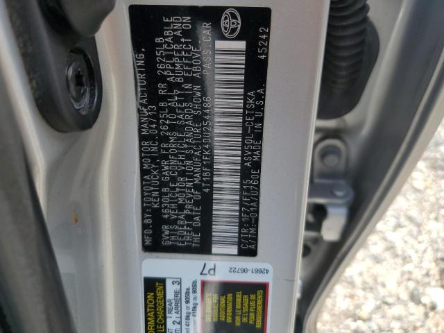 VIN 4T1BF1FK4DU254486 2013 Toyota Camry, L no.13