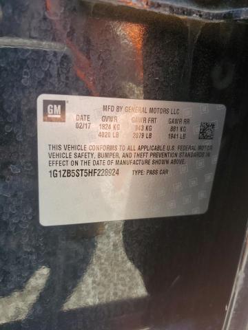 2017 CHEVROLET MALIBU LS - 1G1ZB5ST5HF228924