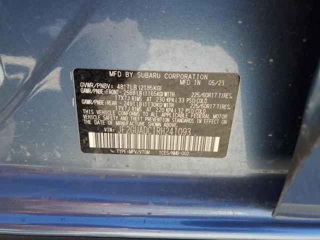 2024 SUBARU CROSSTREK - JF2GUADC1RH241093