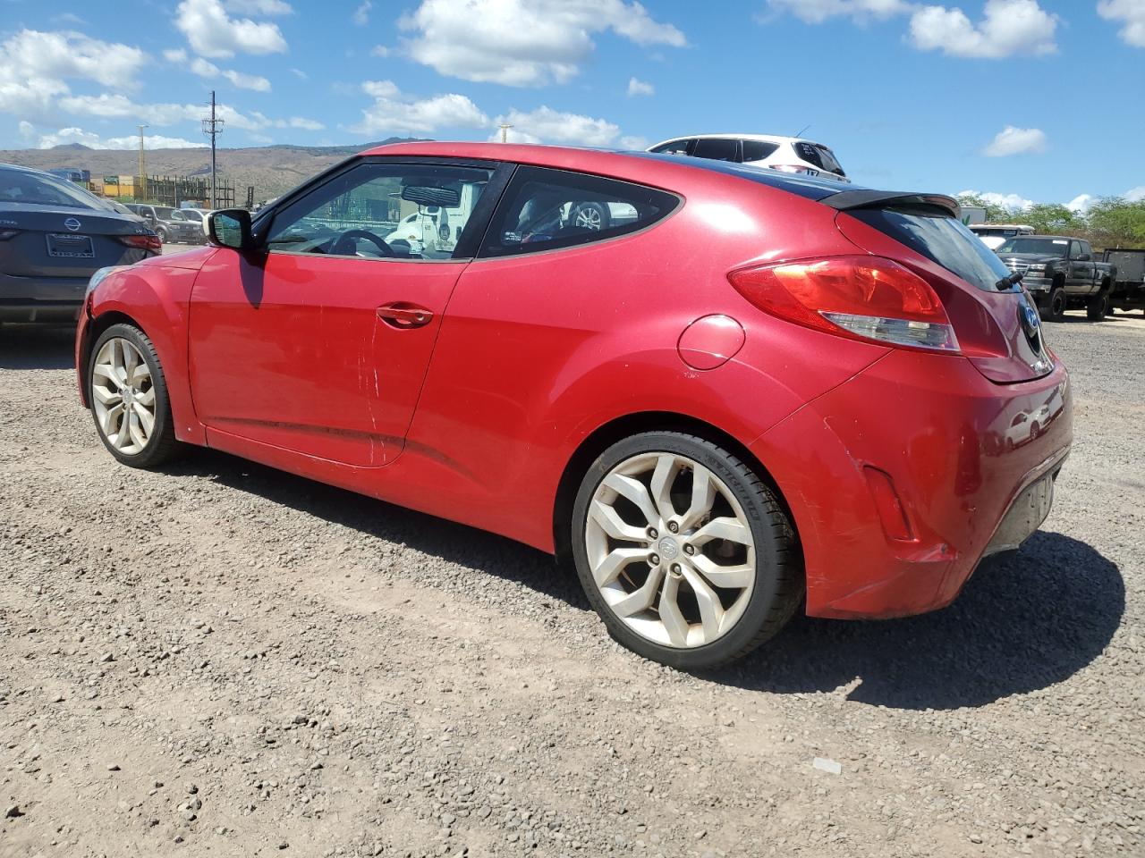 Lot #2769521994 2013 HYUNDAI VELOSTER