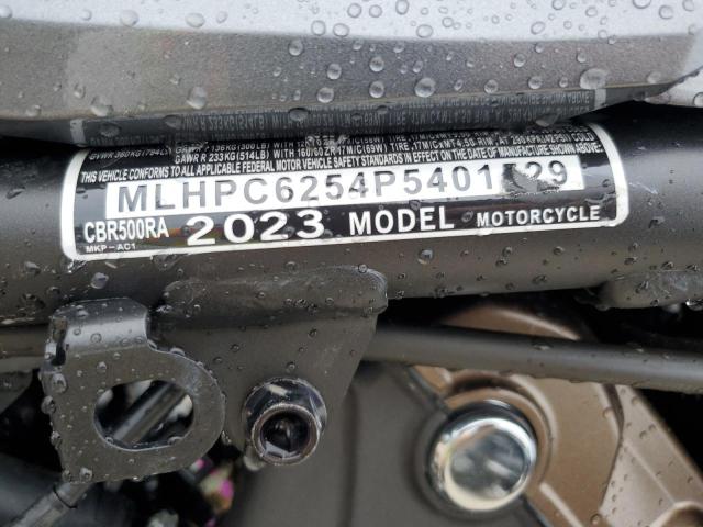 2023 HONDA CBR500 RA MLHPC6254P5401529