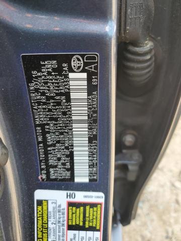 2016 TOYOTA COROLLA L - 2T1BURHE8GC629345