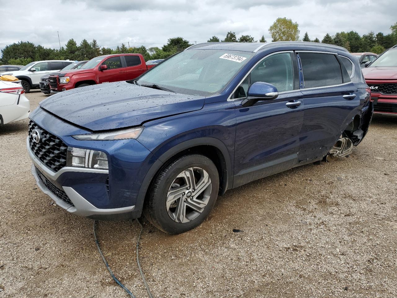 Lot #2909701299 2023 HYUNDAI SANTA FE S