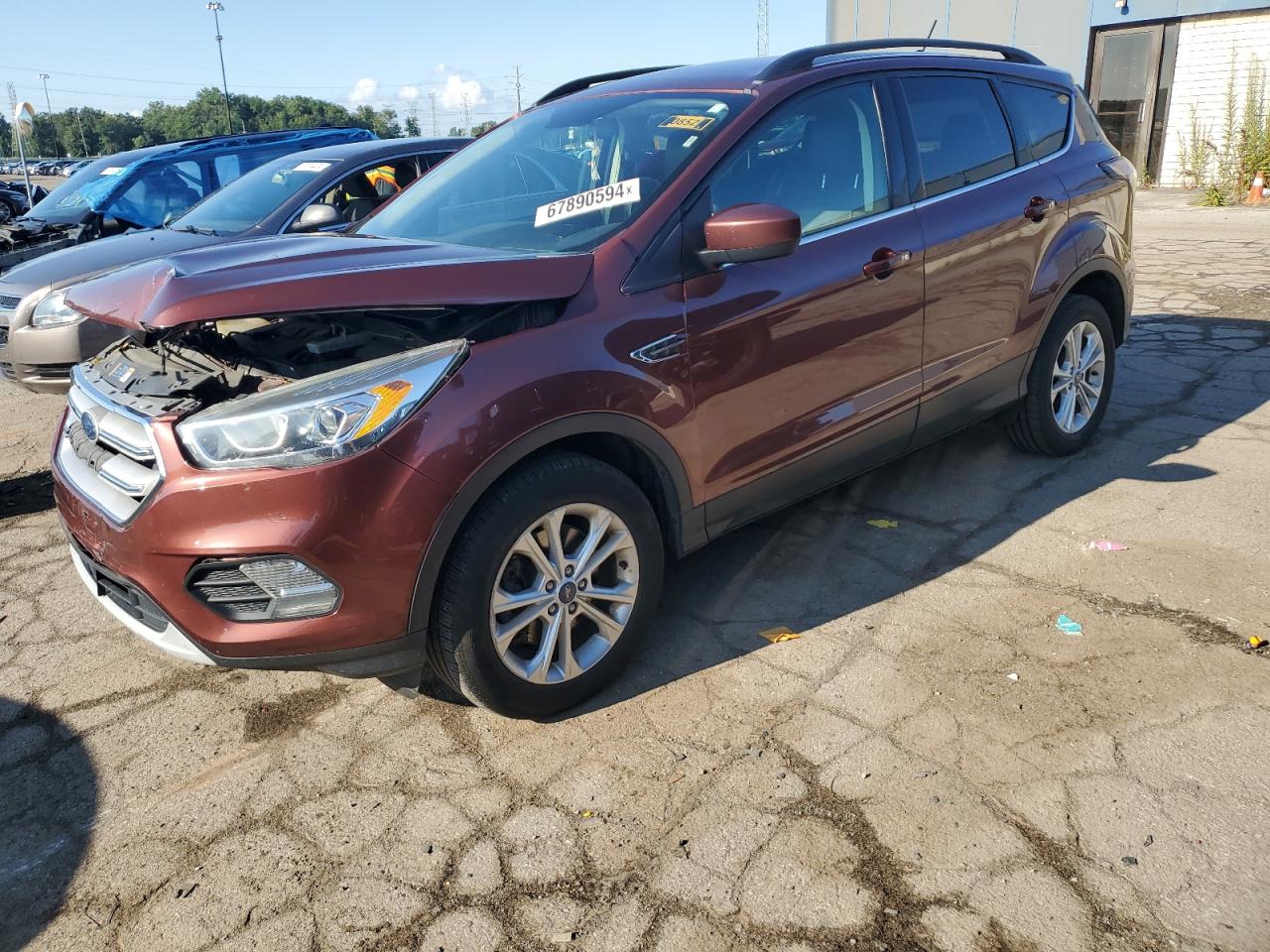 Lot #2971566715 2018 FORD ESCAPE SEL