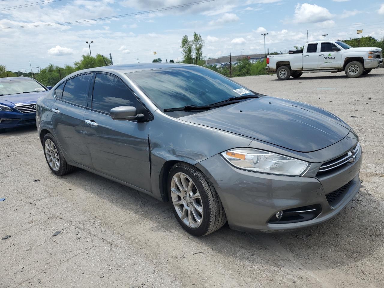 Lot #2845334045 2013 DODGE DART LIMIT