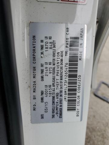 2015 MAZDA 3 TOURING - JM1BM1L73F1265476