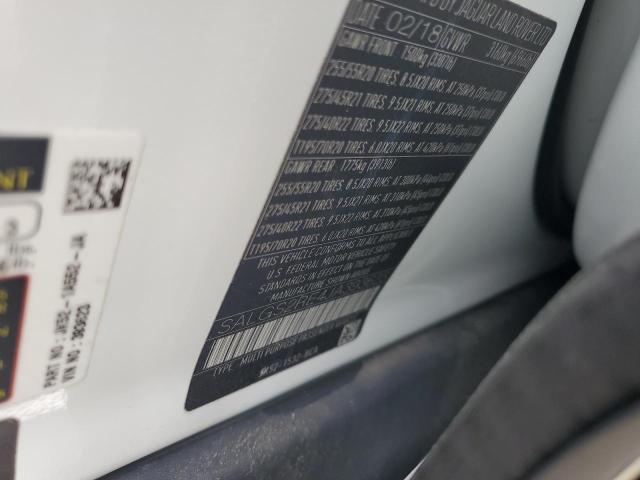2018 LAND ROVER RANGE ROVE - SALGS2RE4JA393623