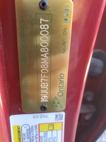 2021 ACURA TLX TYPE S - 19UUB7F08MA800087