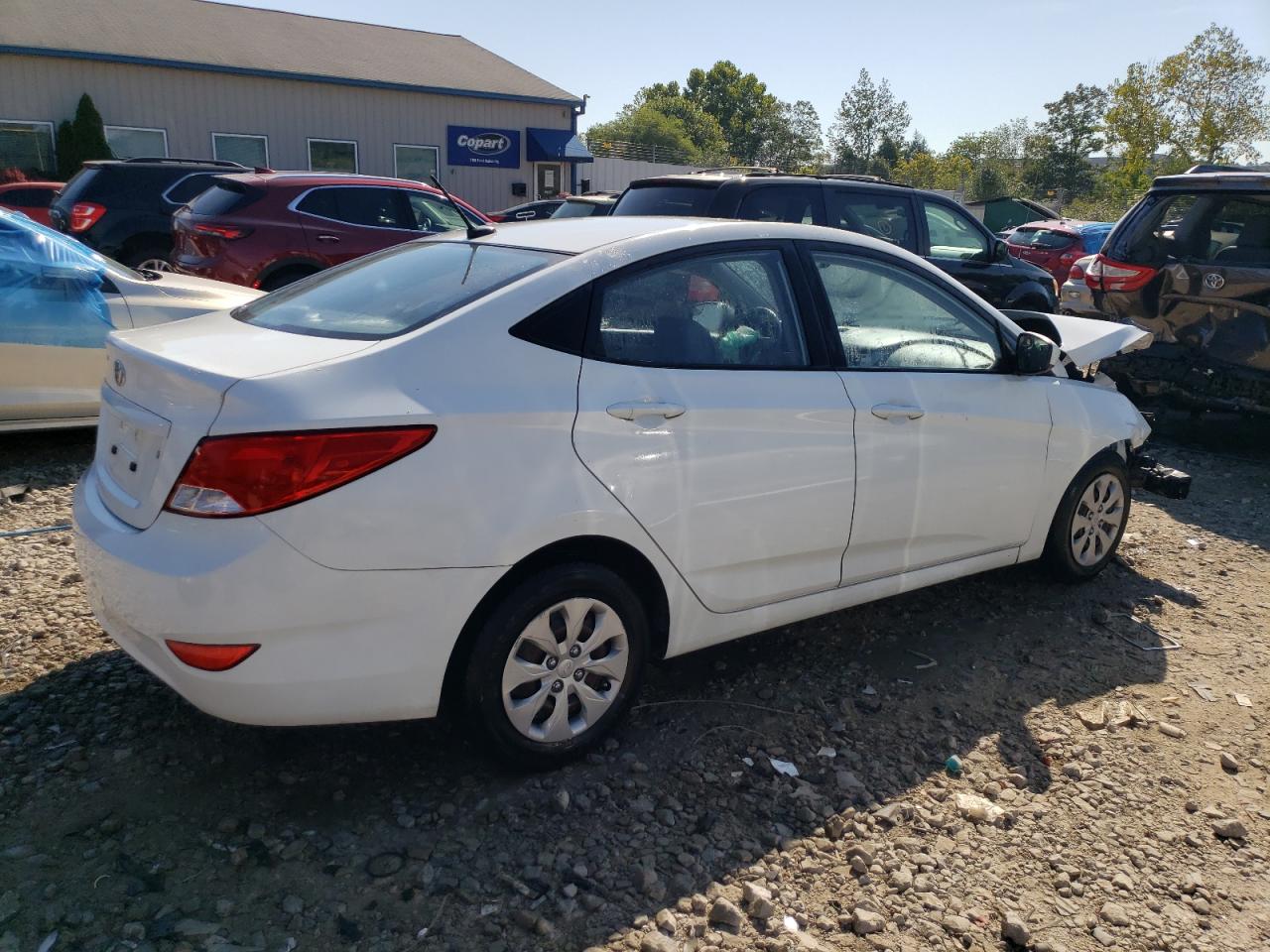 Lot #2886276662 2015 HYUNDAI ACCENT GLS