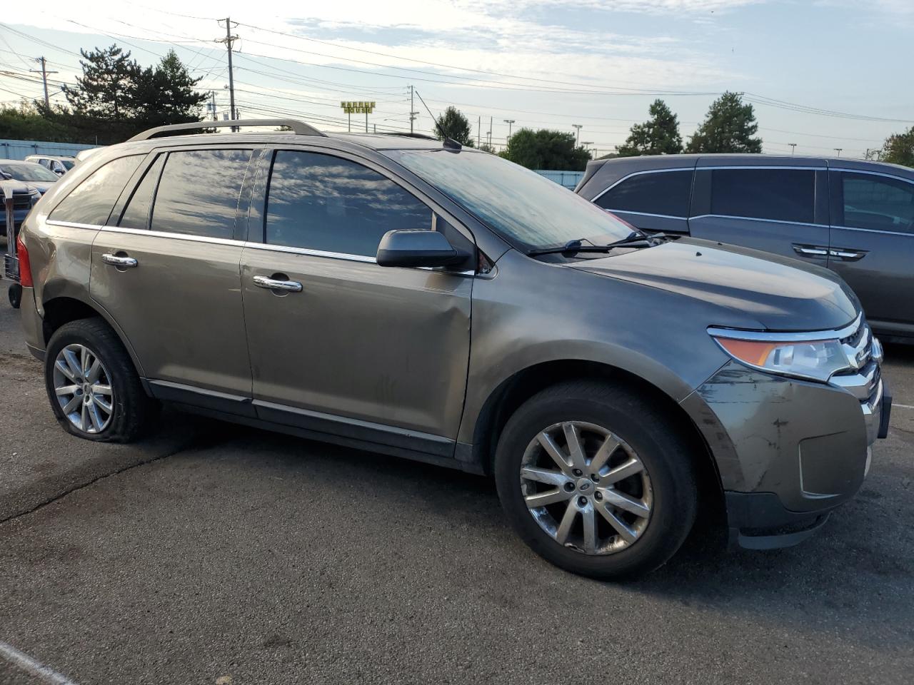 Lot #2885895761 2013 FORD EDGE LIMIT