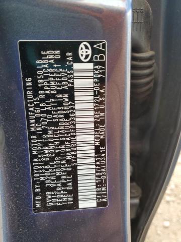 2015 TOYOTA COROLLA L - 5YFBURHEXFP336237