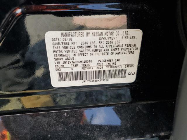 2016 INFINITI Q50 BASE - JN1EV7AR8GM345070