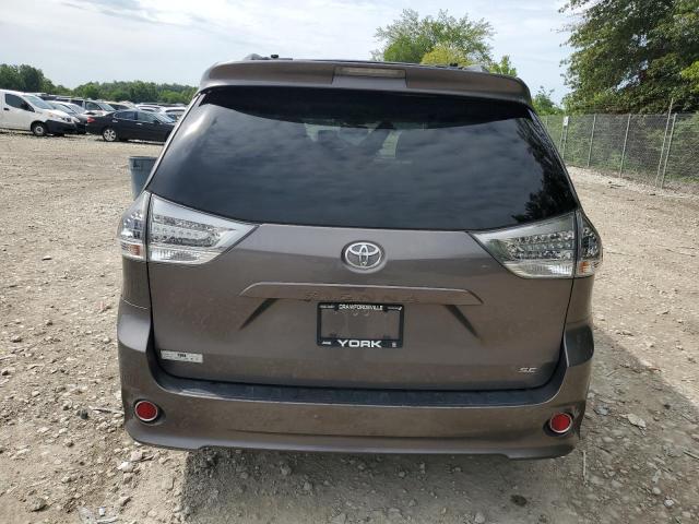 2017 TOYOTA SIENNA SE - 5TDXZ3DC4HS799882