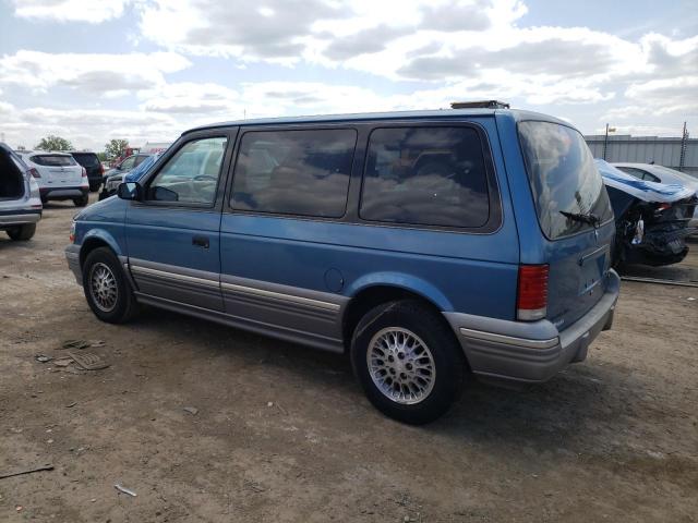 PLYMOUTH VOYAGER LE 1994 blue  gas 2P4GH55R1RR614162 photo #3