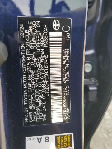 2024 TOYOTA COROLLA LE - JTDBCMFE2RJ027945