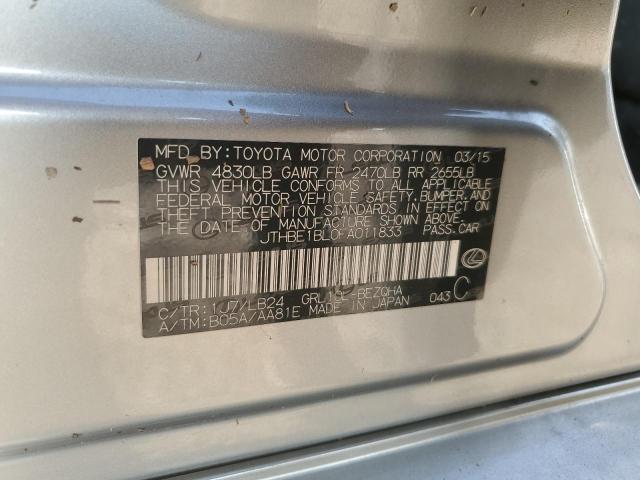 2015 LEXUS GS 350 - JTHBE1BL0FA011833