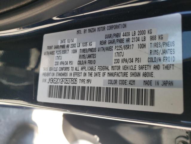 VIN JM3KE2CY2F0537606 2015 Mazda CX-5, Touring no.14