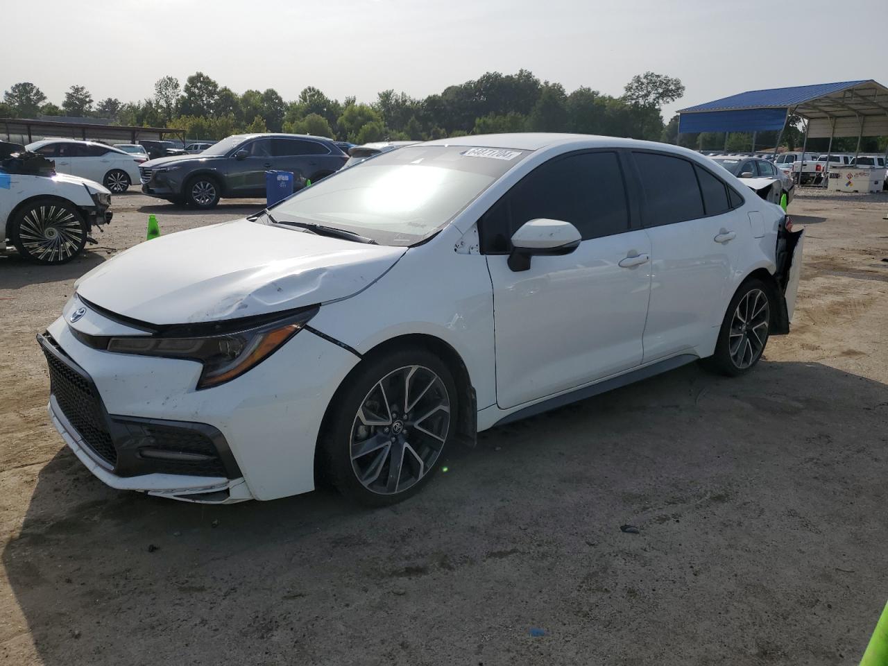 Lot #2843324564 2020 TOYOTA COROLLA SE