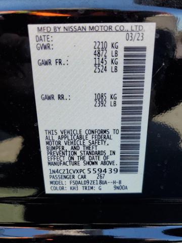 2023 NISSAN LEAF SV PL - 1N4CZ1CVXPC559439