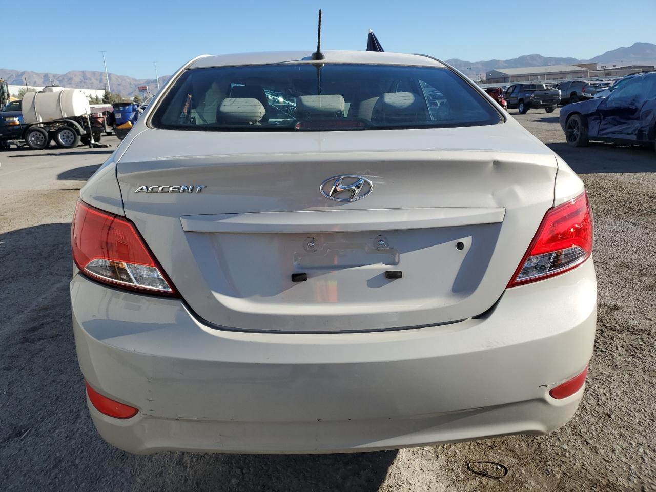 Lot #2893614850 2015 HYUNDAI ACCENT GLS