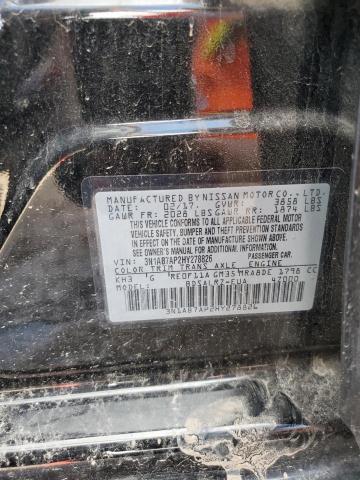 2017 NISSAN SENTRA S - 3N1AB7AP2HY278826