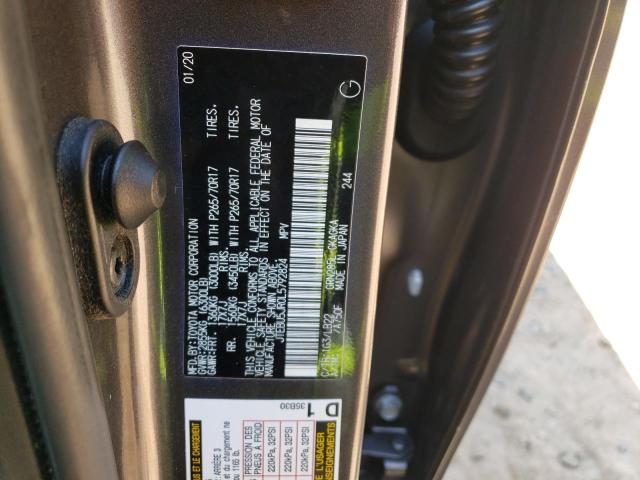2020 TOYOTA 4RUNNER SR - JTEBU5JR0L5792824