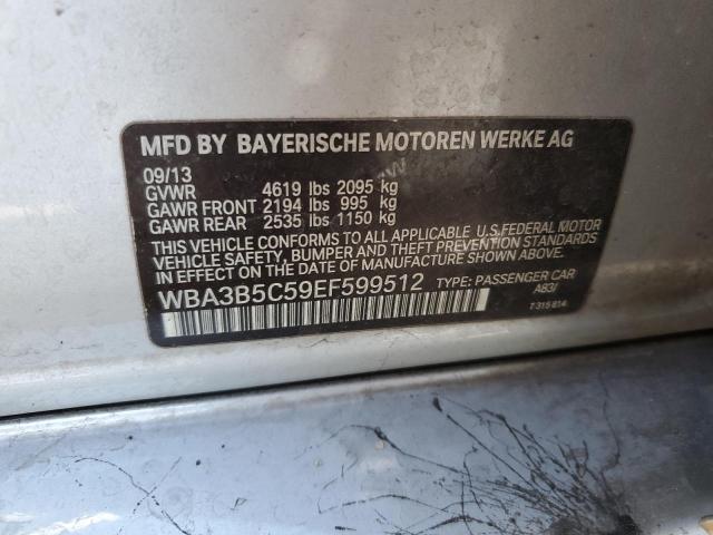 VIN WBA3B5C59EF599512 2014 BMW 3 Series, 328 Xi Sulev no.12