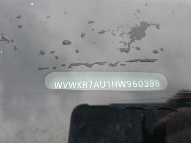 2017 VOLKSWAGEN E-GOLF SE - WVWKR7AU1HW950398