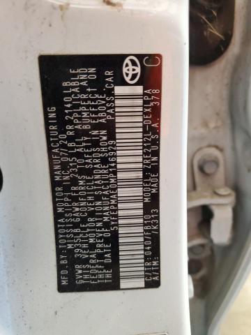 2021 TOYOTA COROLLA LE - 5YFEPMAE0MP146929