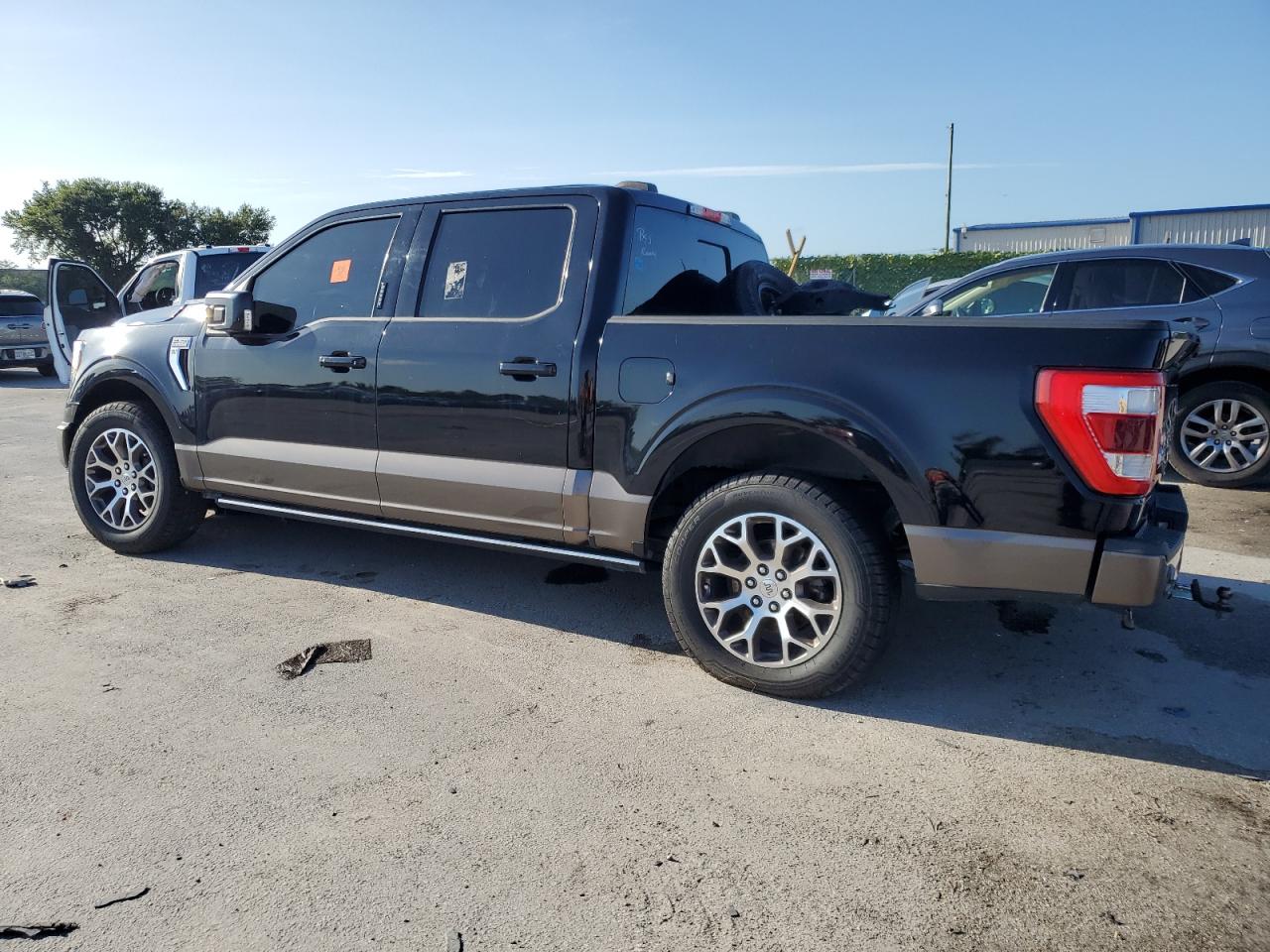 Lot #2733284245 2021 FORD F150 SUPER