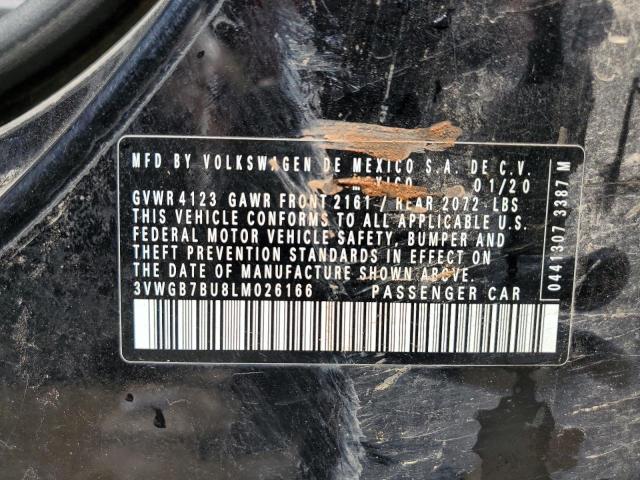 2020 VOLKSWAGEN JETTA SEL #3296460664