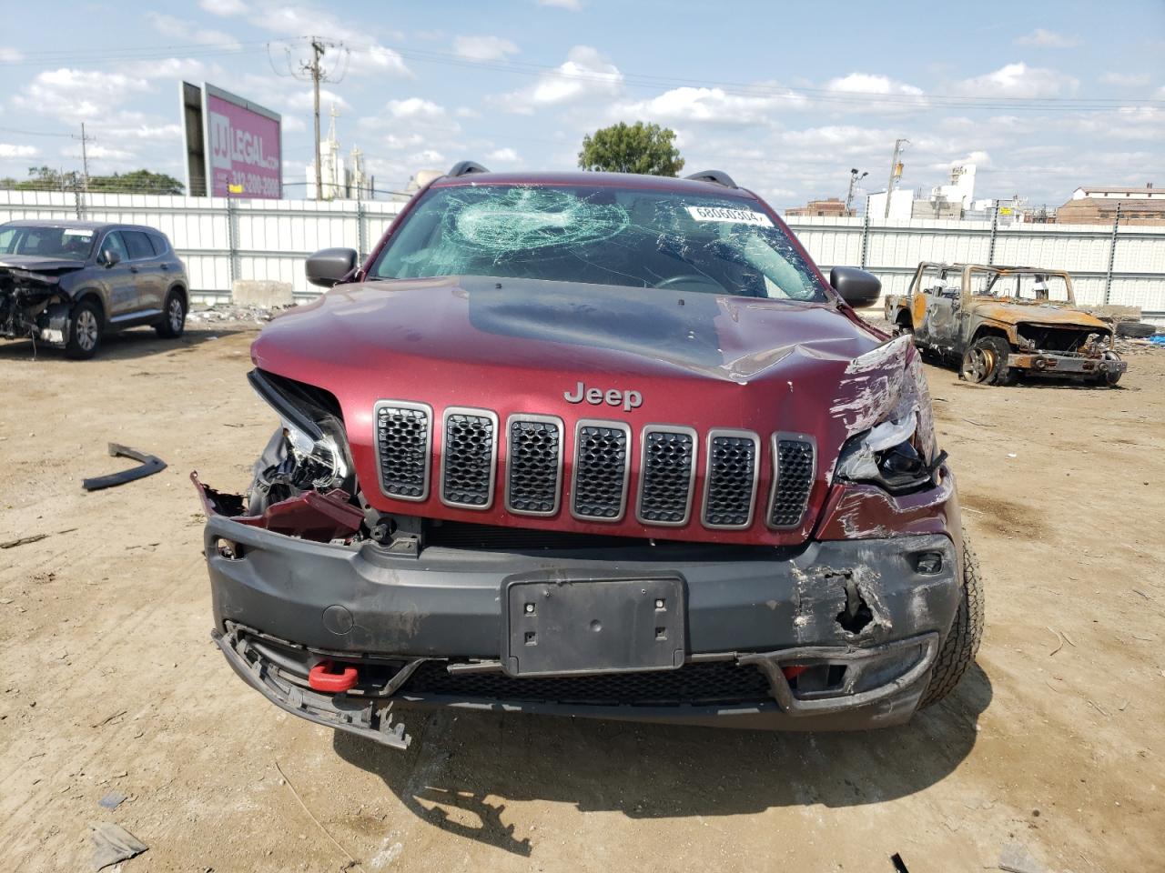 Lot #2942769742 2019 JEEP CHEROKEE T