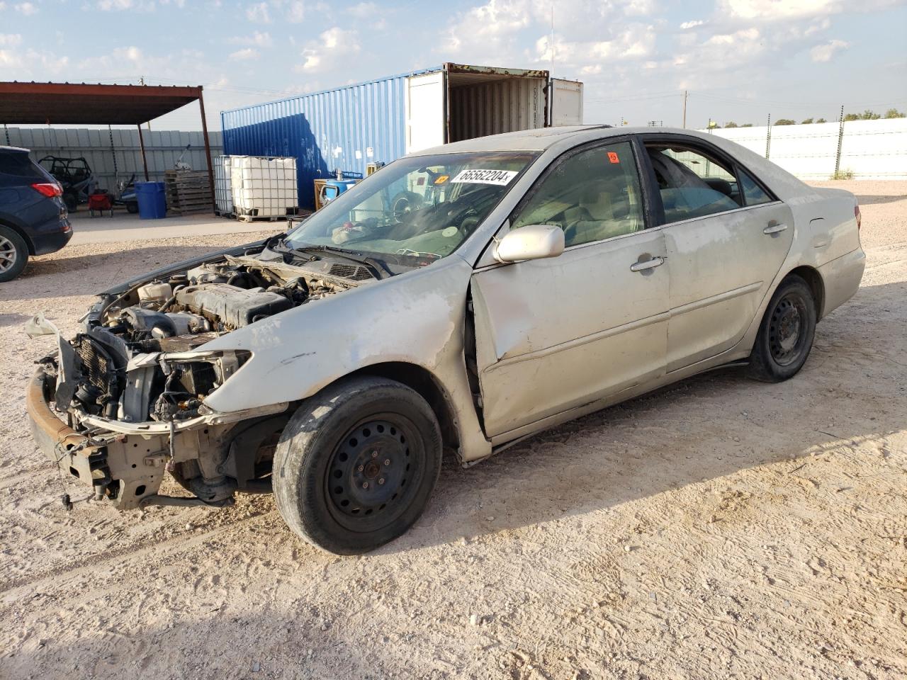 TOYOTA CAMRY LE 2005 silver sedan 4d gas 4T1BE32K75U966657 photo #1